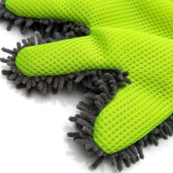 5-Finger Soft Car Washing Gloves Cleaning Brush for Car and Motorbike Washing Drying Towels Car Styling