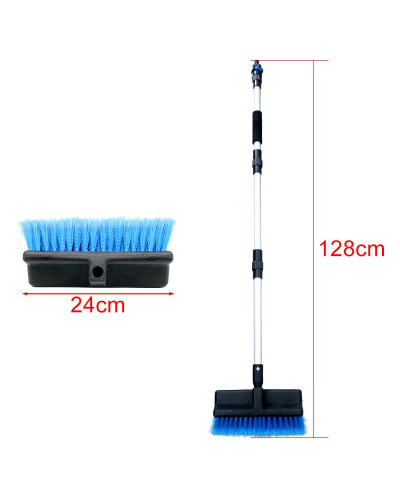 Car Wash Brush Head for Detailing Washing Vehicles, Boats, RVs, ATVs, 