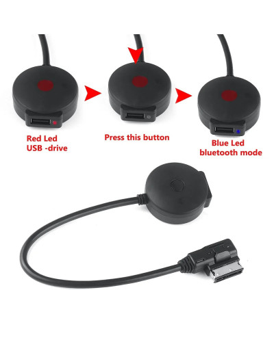 Adaptador de música para coche, dispositivo con 3G, AMI, AUX, USB, bluetooth, 3G, MMI, MDI, con Chipset CSR 4,0, Multimedia, par