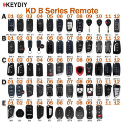 KEYDIY KD900 B Series KD MINI Remote B01/02/04/05/07/08/10/11/12/13/15/16/18/20/21/25/28/29/30/33 for KD-X2/MAX Key Programmer