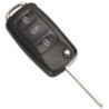 jingyuqin 3T0837202 5K0837202AD / 202Q Remote Car Key For VW Beetle Eos Golf 6 Jetta Tiguan Seat Skoda Fabia 434Mhz ID48 Chip