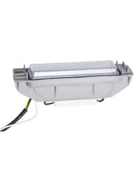 Luces LED de circulación diurna para coche VW Santana, accesorios de parachoques delantero modificados, luces de giro de agua co