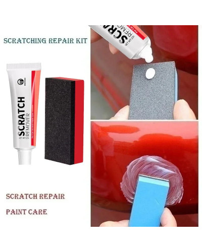 Car Repair Tool Scratch Repair Wax Kit Grinding Paste Paint Care Auto 