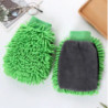 1PCS Waterproof Car Wash Microfiber Chenille Gloves Thick Car Cleaning Mitt Wax Detailing Brush Auto Care Double-faced Glove