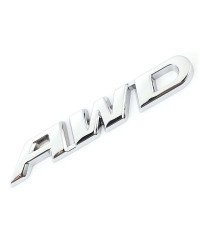 Logotipo de Metal 3D AWD, 4WD pegatina de emblema, insignia, calcomanía, logotipo para VW, Toyota, Honda, Ford, BENZ, Audi, BMW,