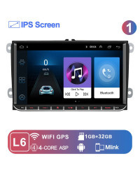 LEHX-Radio Multimedia con GPS para coche, reproductor con Android 11, 2Din, dvd, Carplay, para Volkswagen, VW, Passat B6, B7, CC