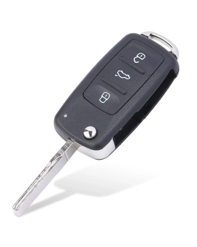 DIYKEY-llave de coche con tapa remota, 5K0837202AD, 434MHz, Chip ID48 para VW, Volkswagen, GOLF, PASSAT, Tiguan, Polo, Jetta, Be