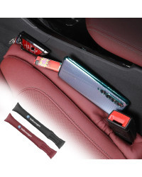 Tira de enchufe para hueco de asiento de coche, costura lateral, relleno de hueco de asiento de coche, organizador de almacenami