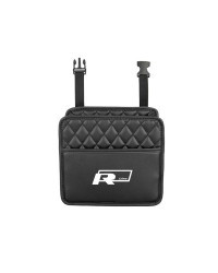 Bolsa de almacenamiento de cuero para asiento trasero de coche, organizador Interior para VW Rline GTI Polo Golf Passat Tiguan a