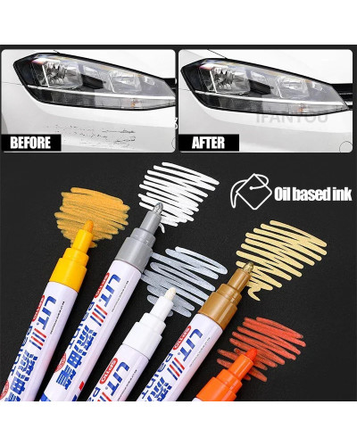 Car Scratch Repair Paint Pen Quick Dry Touch Up Paint Repair Pen Water