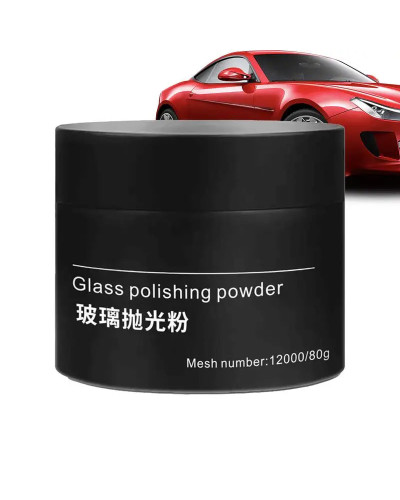 80g Car Glass Polishing Powder Car Glass Degreasing Film Repair Powder