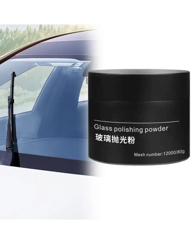 80g Car Glass Polishing Powder Car Glass Degreasing Film Repair Powder