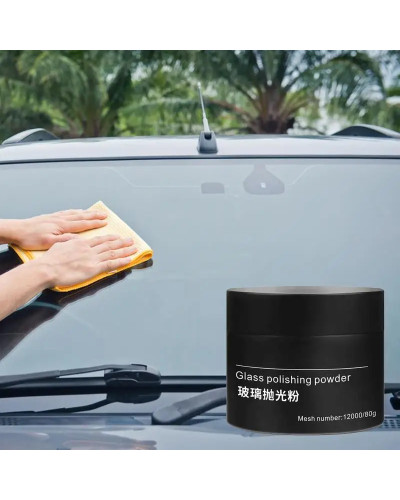 80g Car Glass Polishing Powder Car Glass Degreasing Film Repair Powder