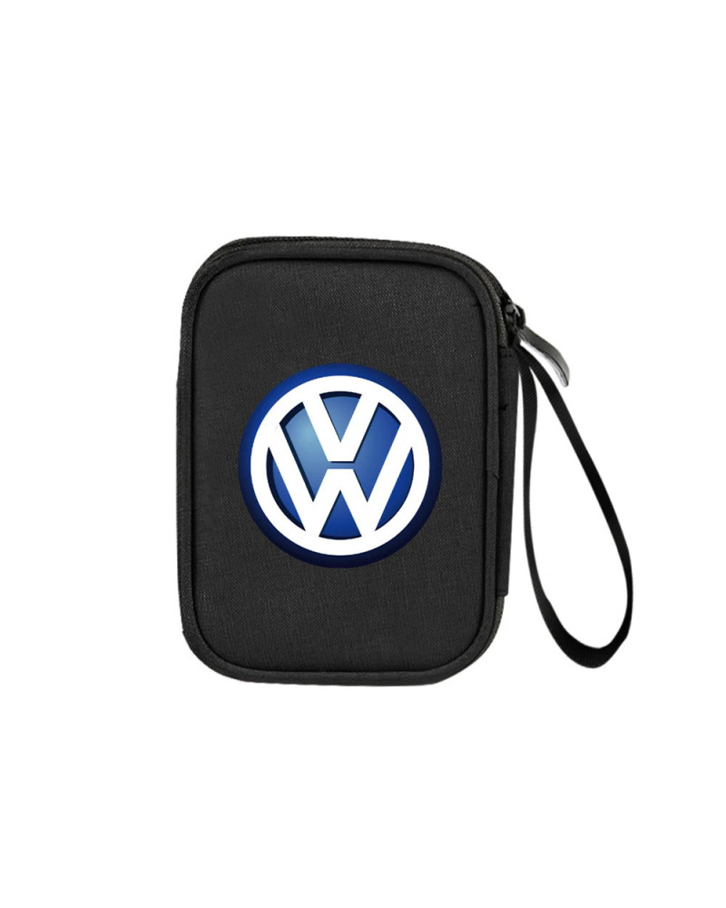 Para Volkswagen VW Golf Passat B6 Polo Rline Jetta Tiguan CADDY MTM bolsa de almacenamiento portátil para coche dispositivos USB