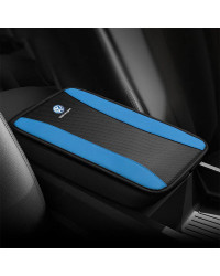 Funda de cojín para Reposabrazos de coche, cojín de protección para Volkswagen, VW, GOLF 4, 5, 6, Polo, Passat B5, B7, Touareg, 