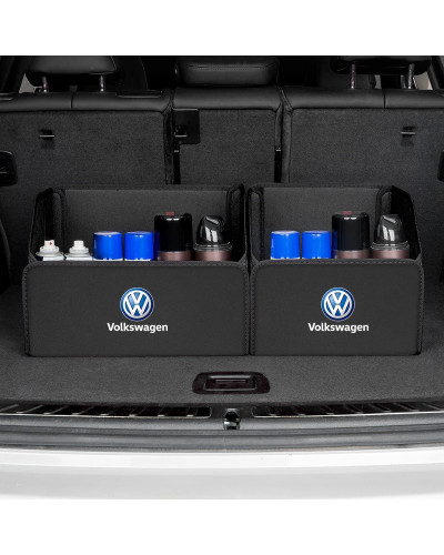 Caja de almacenamiento portátil plegable para coche, bolsa organizadora para Volkswagen, VW, Scirocco, Golf, Amarok, T5, Phaeton