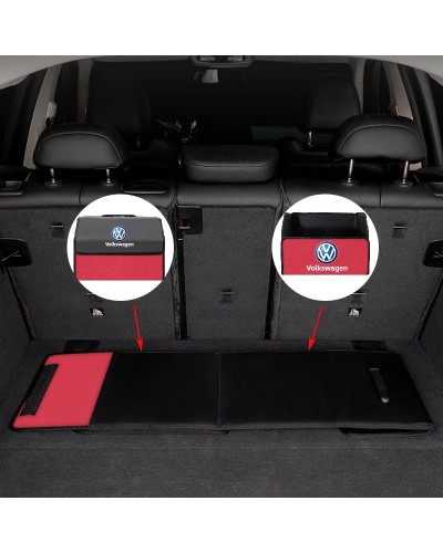 Caja de almacenamiento portátil plegable para coche, bolsa organizadora para Volkswagen, VW, Scirocco, Golf, Amarok, T5, Phaeton