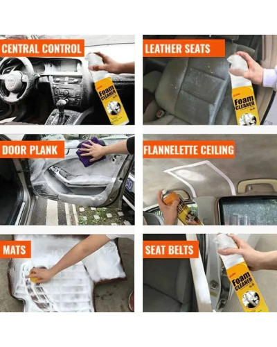 Multi-purpose Foam Cleaner Cleaning Agent Automoive Car Interior Home 