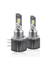 Bombillas Led Turbo H15 para coche, lámparas superbrillantes Canbus de 120W, 30000Lm, 12V, Csp, para Vw, Golf, Audi, Kia, Bmw, 2