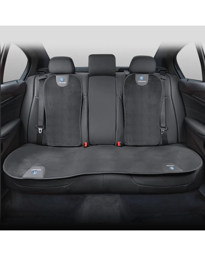 Funda de asiento de coche, almohadilla de respaldo, cojín de felpa, accesorios interiores para VW GTI, Polo, Golf, Passat, Tigua