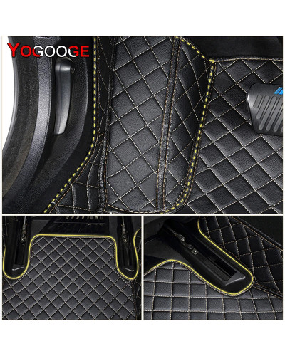 YOGOOGE-alfombrillas personalizadas para Coche, accesorio para VW POLO