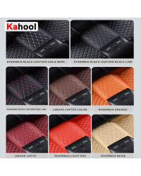 KAHOOL-alfombrillas personalizadas para Coche, accesorio para VW GOLF 6, 7, 8