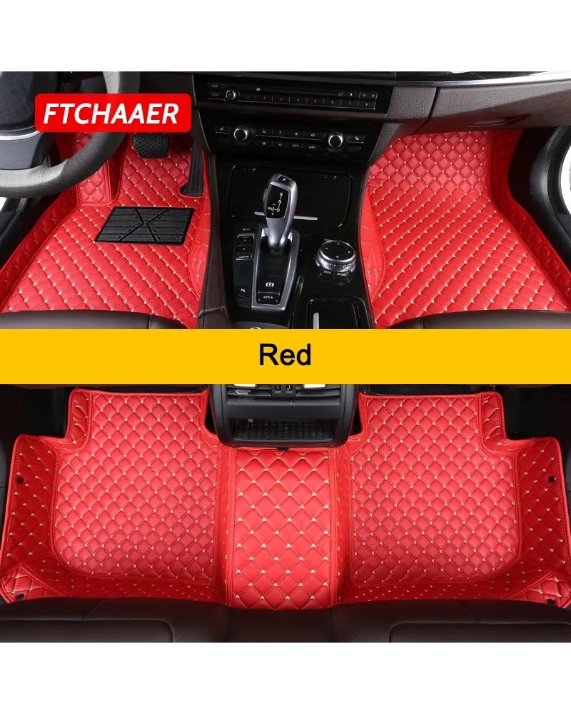 FTCHAAER-alfombrillas personalizadas para Coche, accesorio para VW Jetta Bora Vento