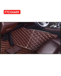 FTCHAAER-alfombrillas personalizadas para Coche, accesorio para VW Jetta Bora Vento