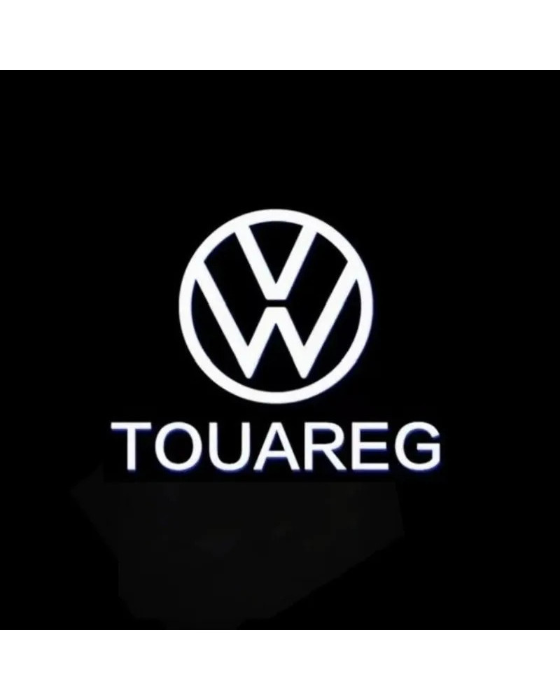 Proyector de luz LED con logotipo para puerta de coche, lámpara para VW, Volkswagen, Talagon, tasurler, Teramont, X, THARU, Vilo