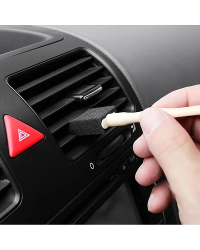 Car Air Conditioner Vent Cleaner Cleaning Brush Detailing Scrub Brush 