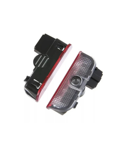 Luz LED para puerta de coche, lámpara de proyección de ala de ángel para series VW Golf 5, 6, 7, Scirocco, GTI, Arteon, T-ROC, J