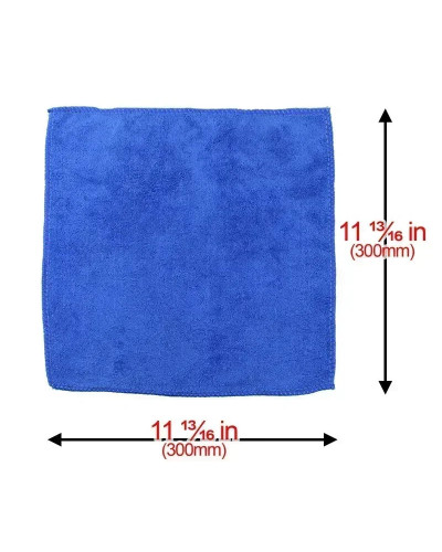 10Pcs Microfiber Towels Car Wash Drying Cloth Towel Household Cleaning