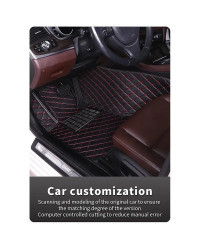 Alfombrillas protectoras impermeables para coche, Tapetes mate para VW Volkswagen Touareg 7L 2002 ~ 2009 5saet, accesorios para 