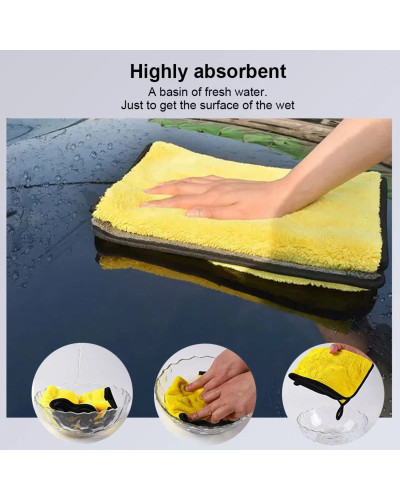 Car Wash Towels Cleaning Cloth Absorbent Dry Cloth General Purpose Mic