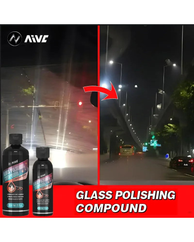 Car Glass Oil Film Remover Paste Aivc Auto Windshield Water Spot Stain