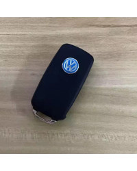 Pegatinas con emblema de Metal para coche, 5 piezas, mando a distancia, Logo R, para Volkswagen, VW, Golf, MK7, 6, Polo, Tiguan,