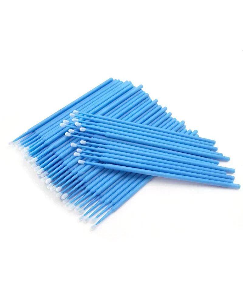 100pcs Micro Paint Brushes Touch-up Up Paint Brush Tips Auto Mini Head