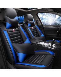 Funda de asiento de coche de estilo Universal para CHEVROLET Cruze Blazer Captiva Camaro Aveo Malibu Equinox, accesorios de coch