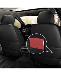 Funda de asiento de coche para Opel Astra J, Skoda Superb 3, Chevrolet Captiva Duster, cojín de cuero para Interior de vehículo