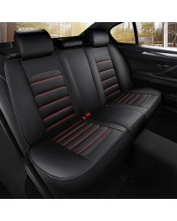 Funda de asiento de coche para Opel Astra J, Skoda Superb 3, Chevrolet Captiva Duster, cojín de cuero para Interior de vehículo