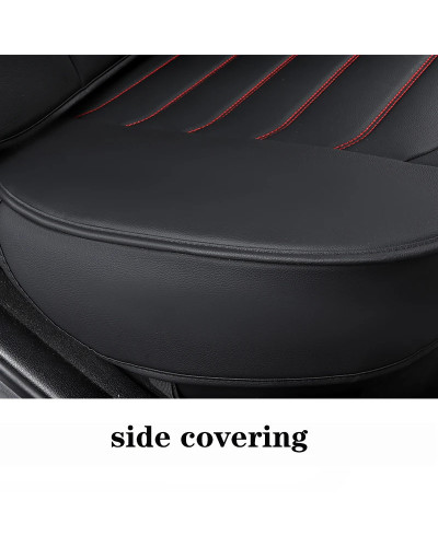 Funda de asiento de coche para Opel Astra J, Skoda Superb 3, Chevrolet Captiva Duster, cojín de cuero para Interior de vehículo