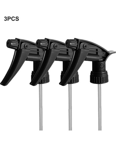 3/5 Pcs Adjustable Trigger Sprayer Heavy Duty Sprayer Head Acid And Al