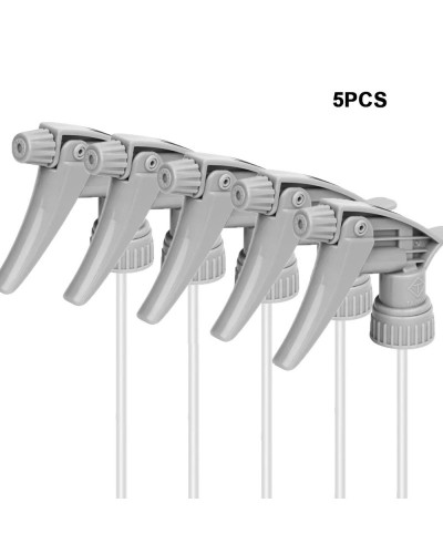 3/5 Pcs Adjustable Trigger Sprayer Heavy Duty Sprayer Head Acid And Al