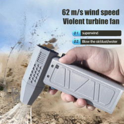 Air Blower 140000RPM Turbo Fan Handheld Turbo Jet Fan Industrial Booster Violent Fan Dust Blower Car Wash Air Gun Cleaning Tool