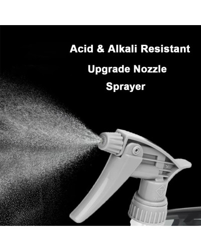 3/5 Pcs Adjustable Trigger Sprayer Heavy Duty Sprayer Head Acid And Al