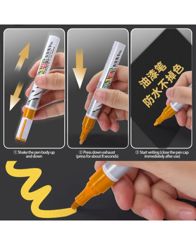 Car Scratch Repair Pen Auto Touch Up Paint Pen Fill Remover Vehicle Ty