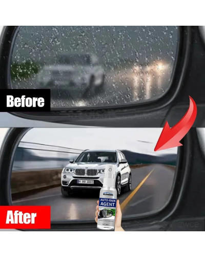 Car Glass Anti-Rain Spray Auto Water repellent Coating Agent Waterproo