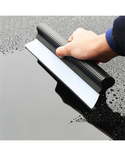 Car Flexible Soft Silicone Wiper Window Cleaning Glass Scraper Silicon