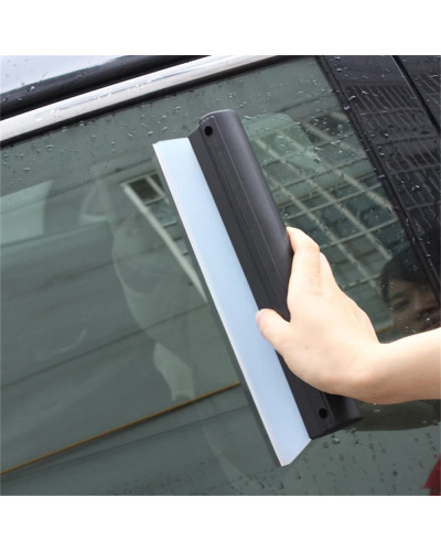 Car Flexible Soft Silicone Wiper Window Cleaning Glass Scraper Silicon