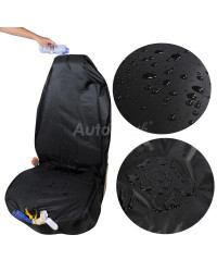 AUTOYOUTH-funda de asiento de cubo impermeable Premium, 1/2 unidades, negro, Universal, para PORSCHE, Mini Cooper, CHEVROLET